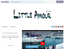 Tablet Screenshot of littleamour.com